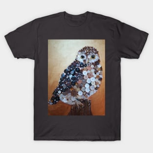 Little Owl Collage T-Shirt